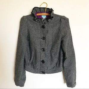 sparkly tweed jacket